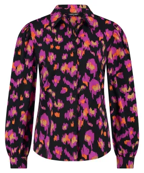 -Lady Day – Blouse Philly – Art Leopard Print