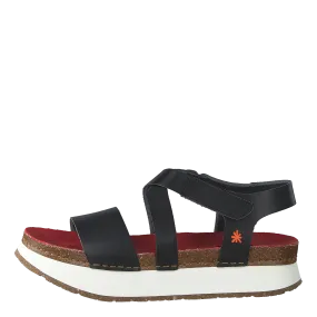 Art schoenen Mykonos587 Blackred