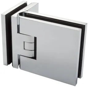 DOUCHEDEURSCHARNIER PAULI CE glans chroom* glas/wand 90ø*