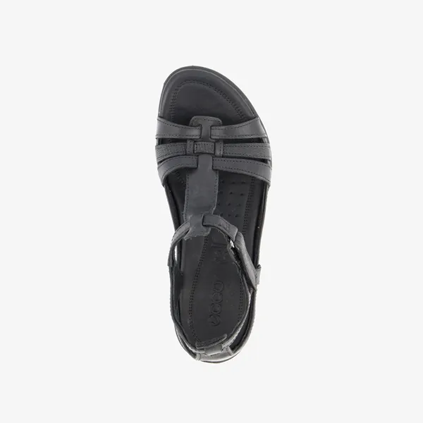 ECCO Flash leren dames sandalen zwart