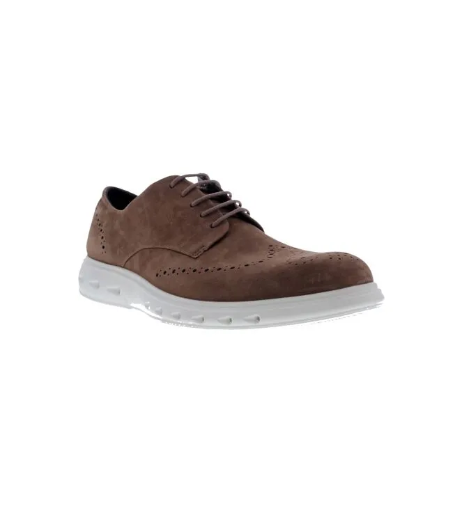 ECCO Hybrid 720 dark brown Sneakers / veterschoenen