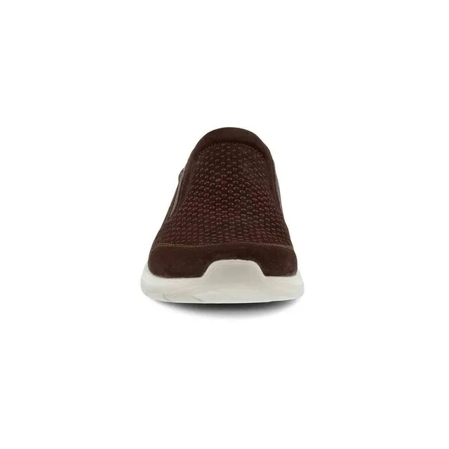 ECCO IRVING HERENSCHOENEN SLIPON PERF LEA MOCHA  MAAT 41