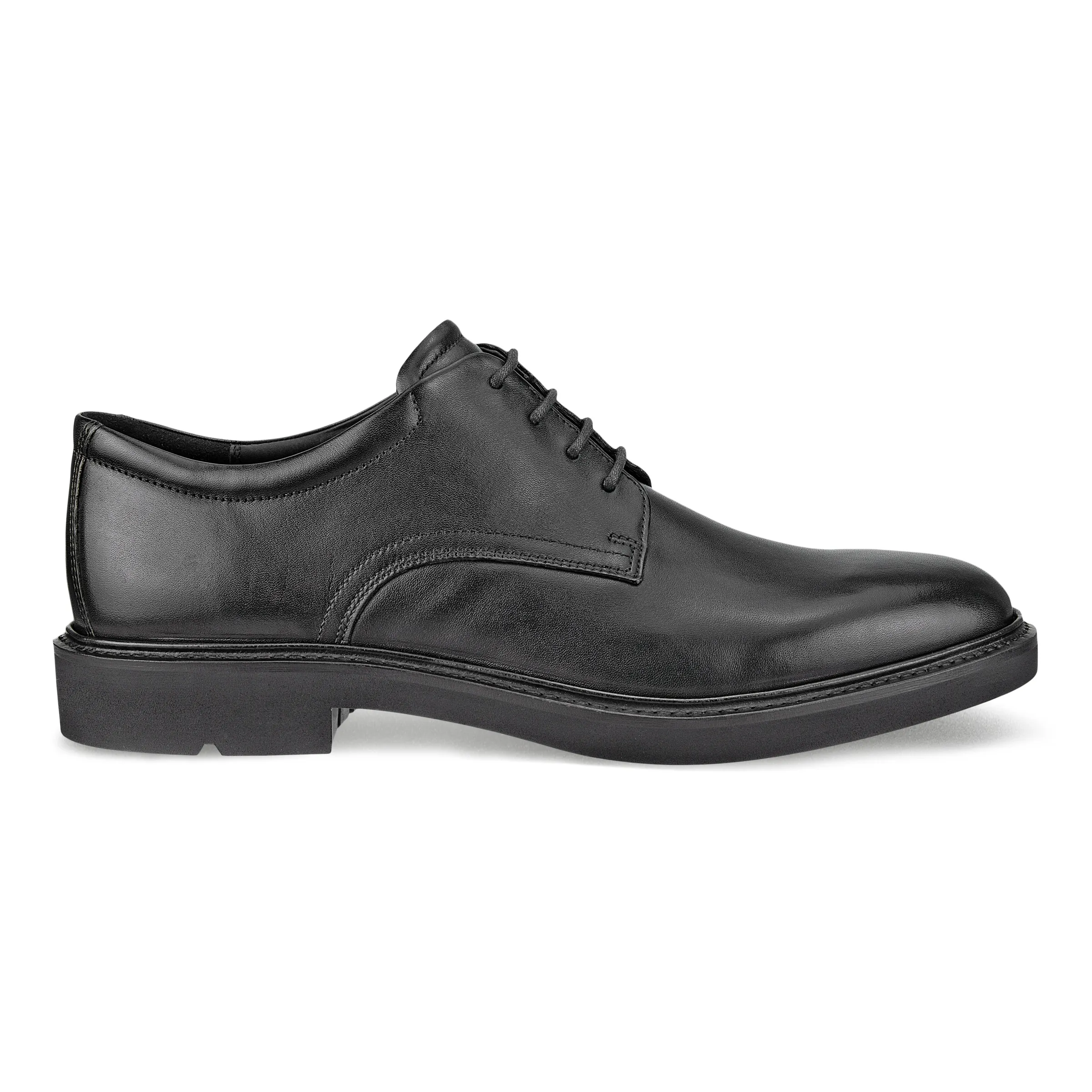 ECCO Metropole London Dual Fit black Sneakers / veterschoenen