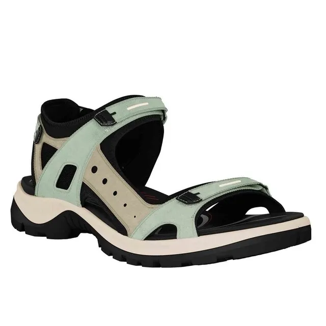 ECCO OFFROAD YUCATAN SANDALEN DAMES MATCHA/SAND  MAAT 37