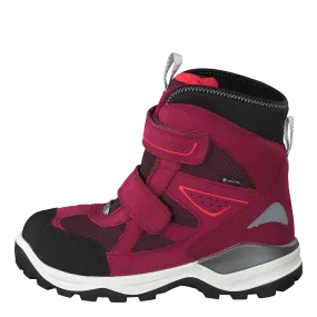ECCO schoenen Snow Mountain Black/red Plum