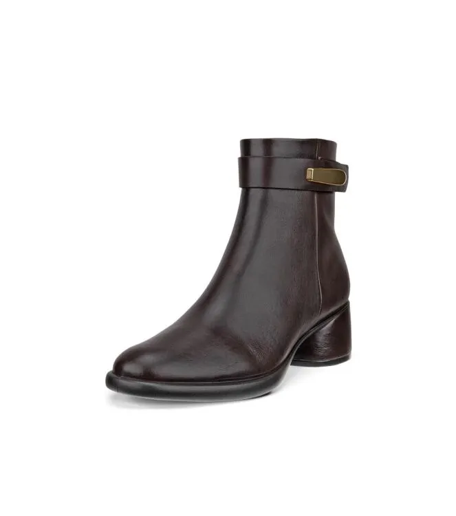 ECCO Sculp Dual Fit mocha Laarzen