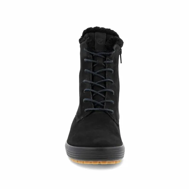 ECCO SOFT 7 TRED LAARS DAMES ZWART  MAAT 39