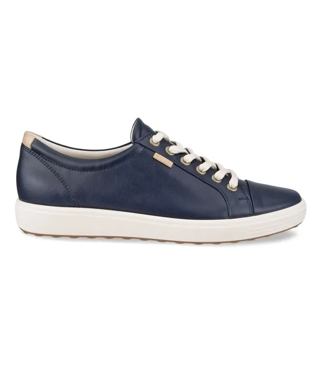 ECCO Soft 7 W marine Sneakers / veterschoenen