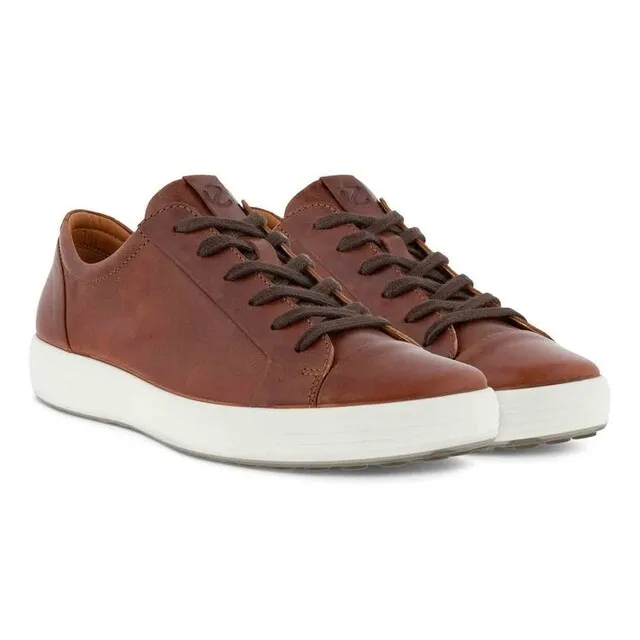 ECCO SOFT HERENSCHOENEN 470364 470364 COGNAC  MAAT 44