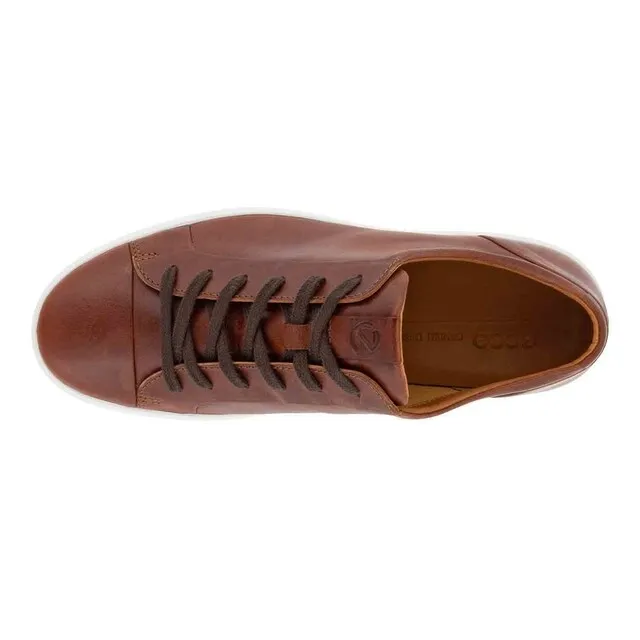 ECCO SOFT HERENSCHOENEN 470364 470364 COGNAC  MAAT 45