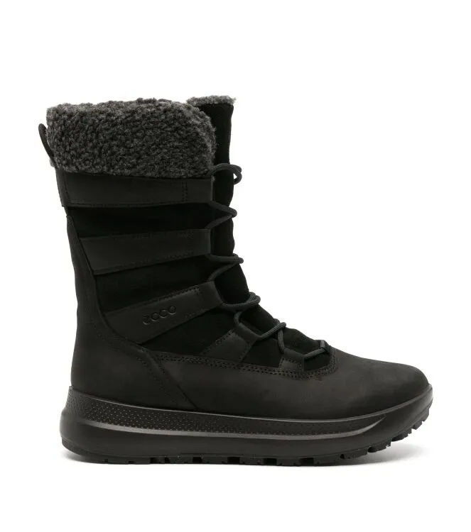 ECCO Solice Leather Waterproof black Veterboots