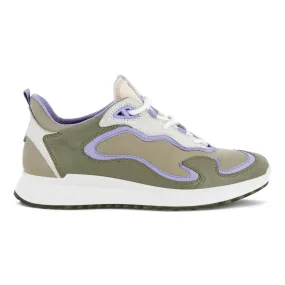 ECCO ST1 W green Sneakers / veterschoenen