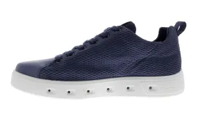 ECCO Street GTX dark blue Sneakers / veterschoenen
