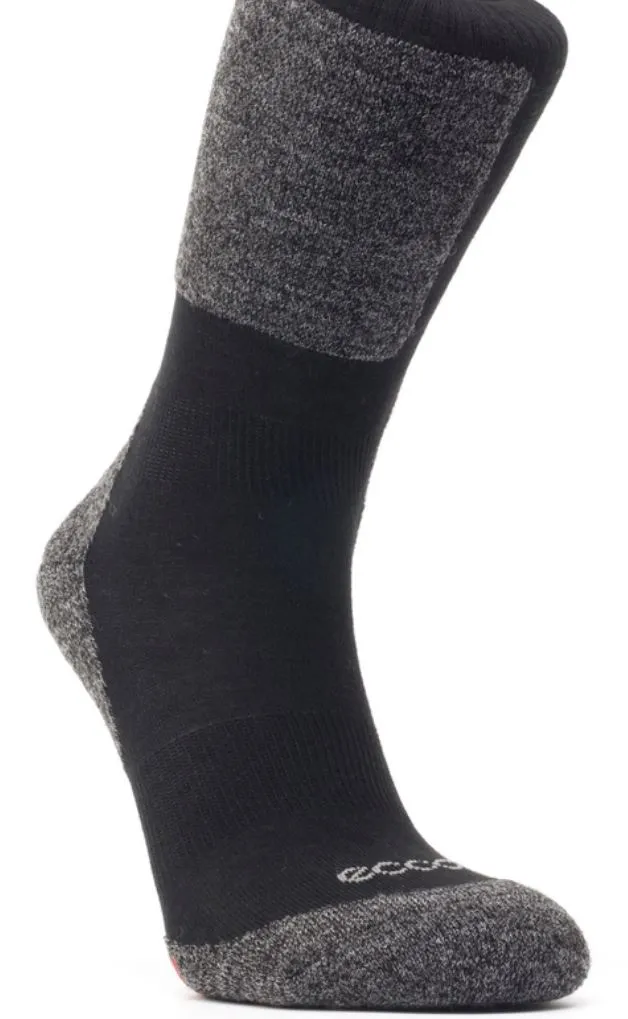 ECCO TREKKING SOCKS BLACKGREY SOKKEN