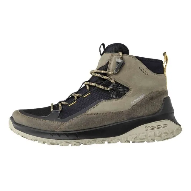ECCO ULTTRN HERENSCHOENEN WP TARMAC/BLACK  MAAT 45