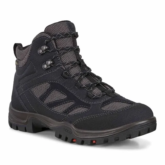 ECCO XPEDITION HOOG SCHOEN DAMES ZWART  MAAT 42