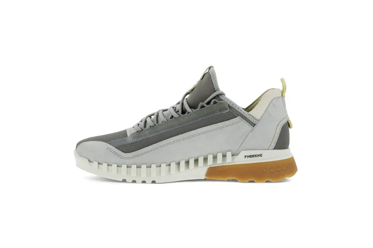 Ecco Zipflex sneaker concrete dames