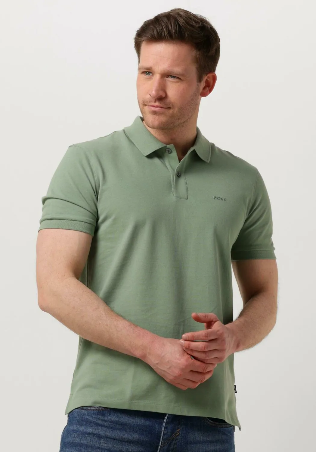 groene boss polo pallas