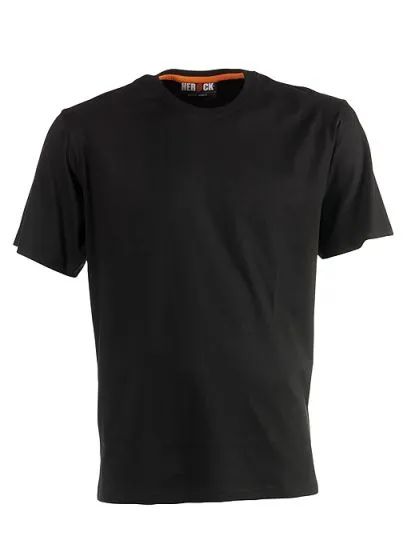 HEROCK ARGO TSHIRT KORTE MOUW ZWART XL