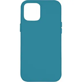 iPhone 12 Hoesje - Magnetisch - Licht Blauw - iPhone 12 Case Magneet - Geschikt voor Apple Magneet - Vegan Leer- MicroFiber - Me