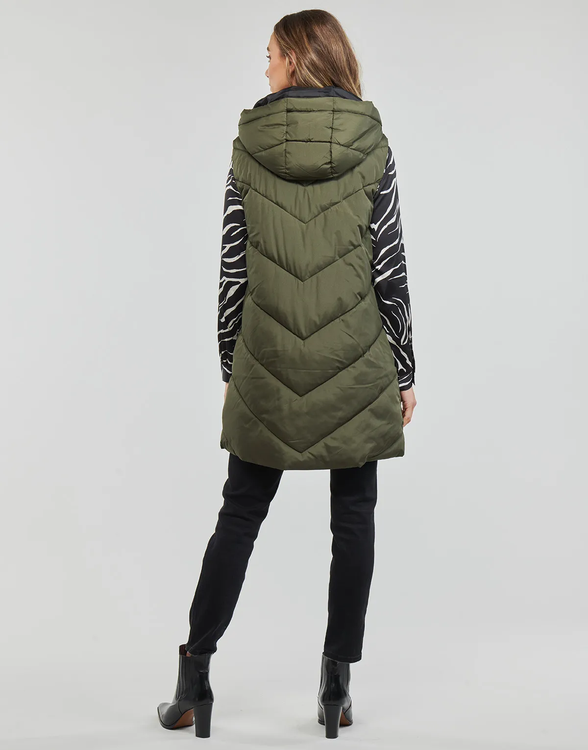 JDYSKYLAR PADDED HOOD WAISTCOAT OTW NOOS