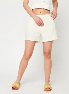      Knowledge Cotton Apparel Senna Loose Shorts - Wit   