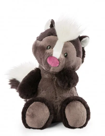 knuffelstinkdier Chiala 20 cm pluche/polyester bruin
