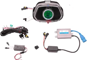 Koplamp EAGEL EYE Vespa Sprint Sprint 4t Complete Unit [Groene Angel Eye]