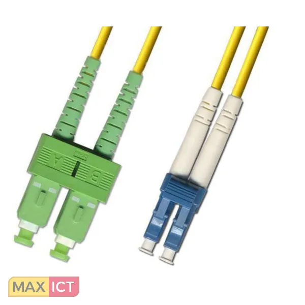 MicroConnect Microconnect FIB8410005 InfiniBand en Glasvezelkabel 0,5 m SC LC Geel