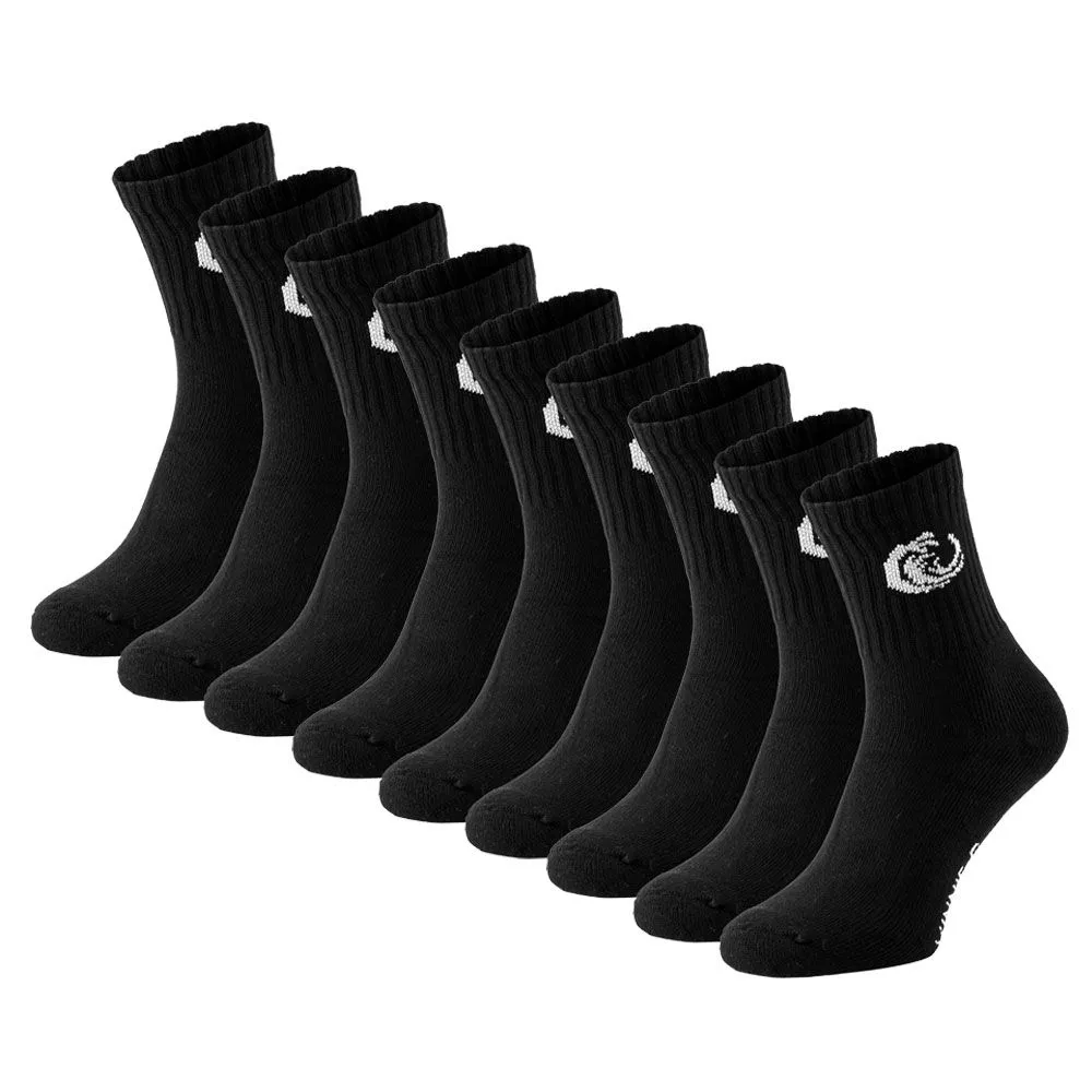 VINNIEG SPORTSOKKEN 9PACK ZWART    