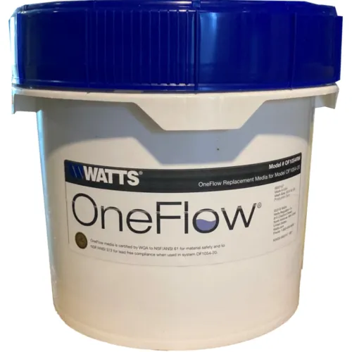 WATTS ONEFLOW TAC VULLING VOOR OF105420D 75 L/MIN