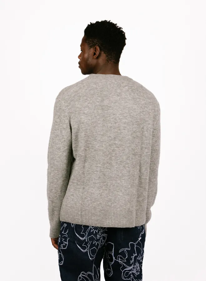 Wax London Wilde Grey Marl Boucle Jumper